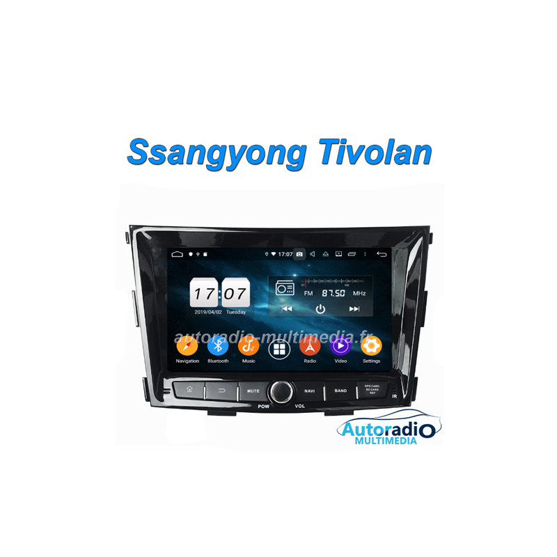 Autoradio Android 10 Pour SsangYong Tivoli