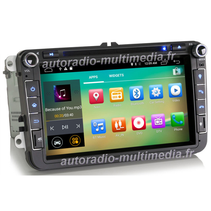 Autoradio Android 11 pour Volkswagen