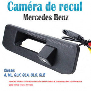 Caméra De Recul Pour Mercedes Benz  Classe, A, ML, GLK, GLA, GLC, GLE...