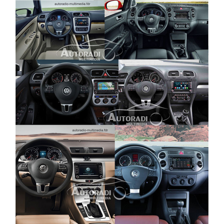 Autoradio Carplay Android  Pour Volkswagen, Seat, Skoda