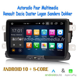 Autoradio Dacia Duster Logan Sandero - CarPlay & Android Auto