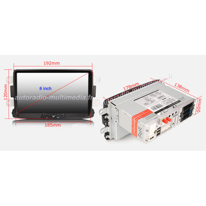 Autoradio Android Pour Renault Dacia Duster Logan Sandero Dokker