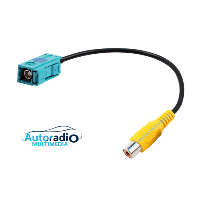 Adaptateur vidéo Fakra vers RCA.