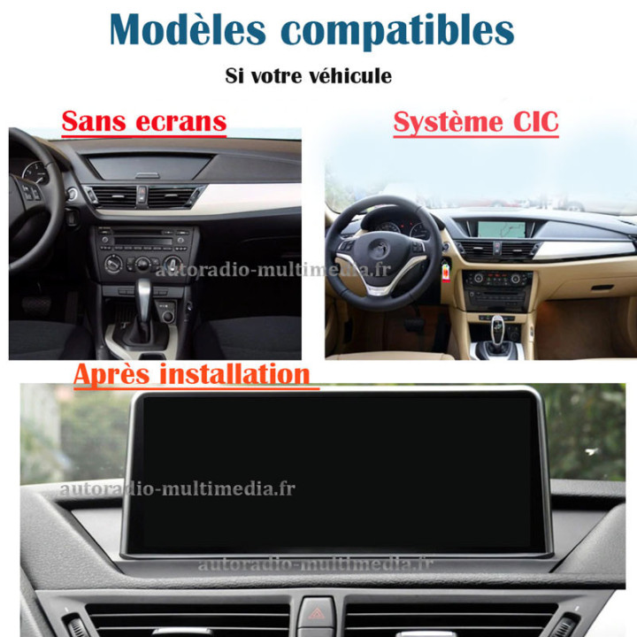 autoradio multimedia android 12 pour BMW X1 E84.