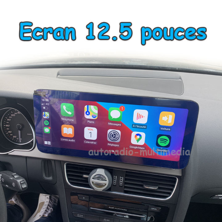 Ecran Android Carplay pour Audi A4 / A5 Android 15