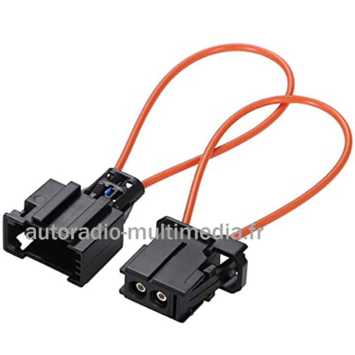 Adaptateur / dérivation boucle optique à fibre optique pour voiture