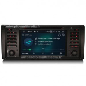 Autoradio Multimedia 8-core Android 12  pour BMW Series 5 E39  X5 E53 M5
