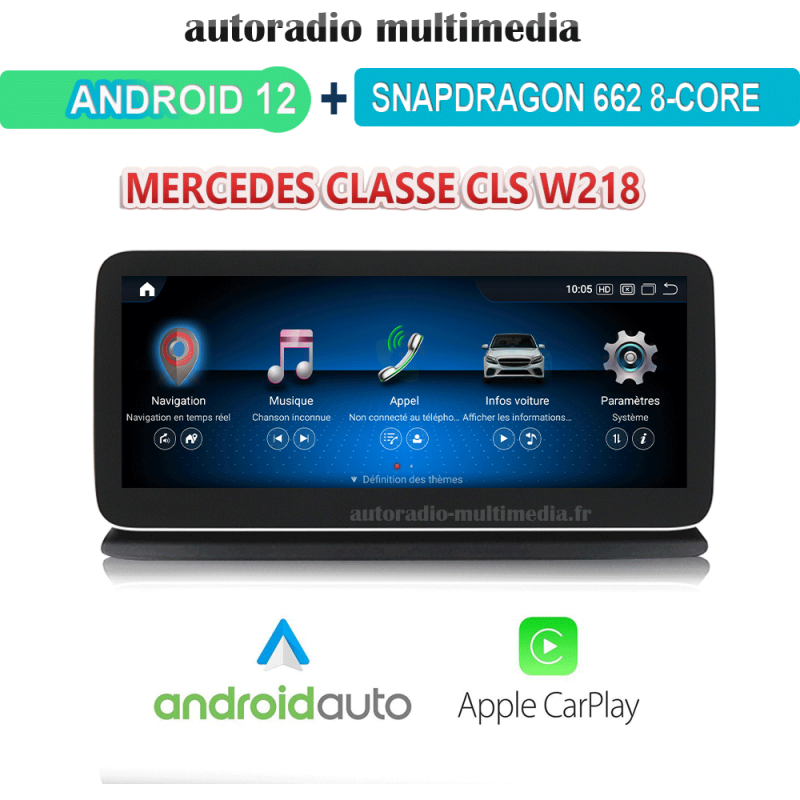 CarPlay Sans-Fil pour les anciennes Mercedes Classe A, B, C, GLA. à 264€