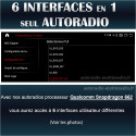 Autoradio multimédia Android pour BMW F10 F11 2011 à 2017