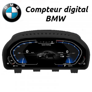 Compteur digital BMW