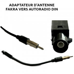 Adaptateur d'antenne Din Vers Fakra