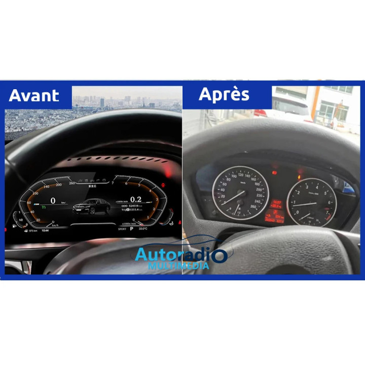 Virtual Cockpit Compteur digital pour BMW