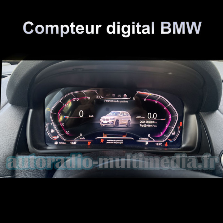 Virtual Cockpit Compteur digital pour BMW