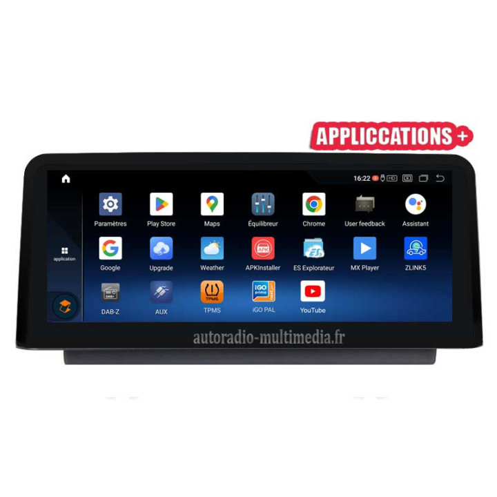 autoradio multimedia android 15 pour BMW Série 1 F20 F21 Série 2 F22 F23