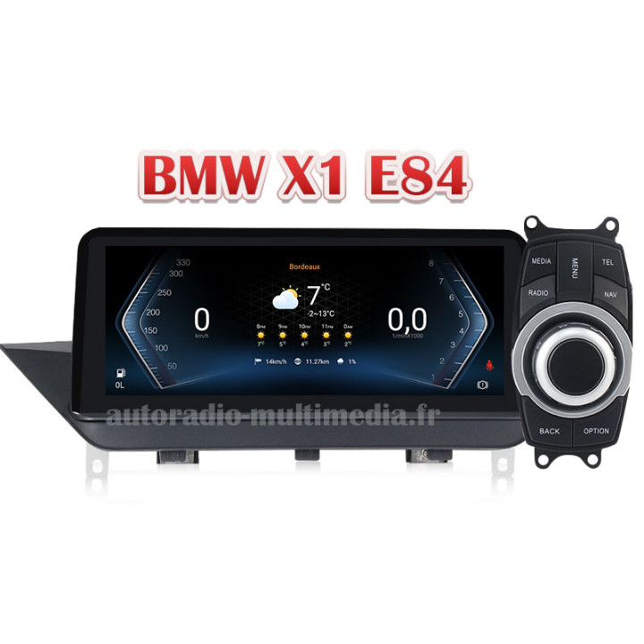 autoradio multimedia android 12 pour BMW X1 E84.