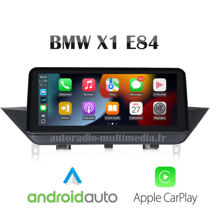autoradio multimedia android 12 pour BMW X1 E84.