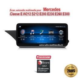 ecran autoradio multimedia mercedes classe e W212 S212 E200 E230 E260 E300