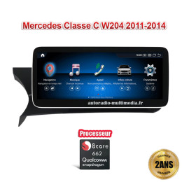 autoradio multimedia android pour Mercedes classe c w204 2011 2012 2013 2014