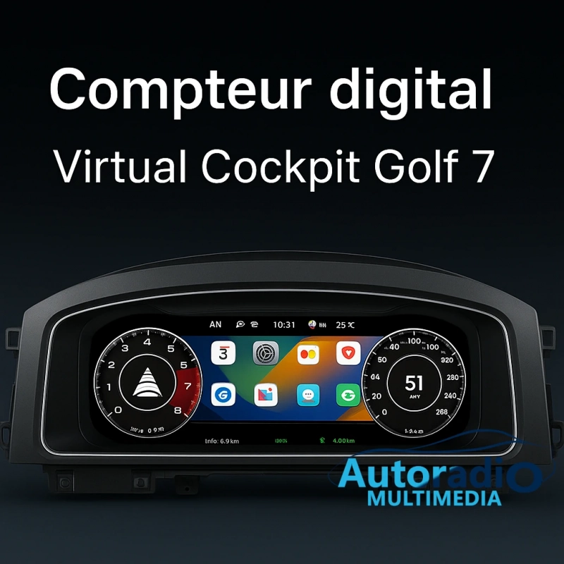 Compteur digital VW Golf 7
