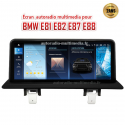 ecran gps autoradio multimédia android 15 pour BMW Série 1 E81 E82 E87 E88