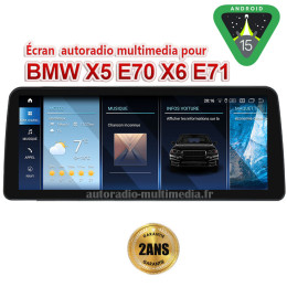 autoradio multimedia android 15 Bmw X5 E70 X6 E71