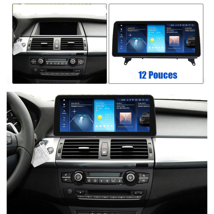Autoradio BMW X5 E70 / X6 E71 - CarPlay & Android Auto