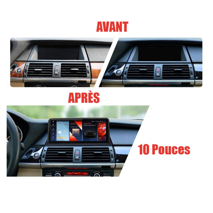 Autoradio BMW X5 E70 / X6 E71 - CarPlay & Android Auto