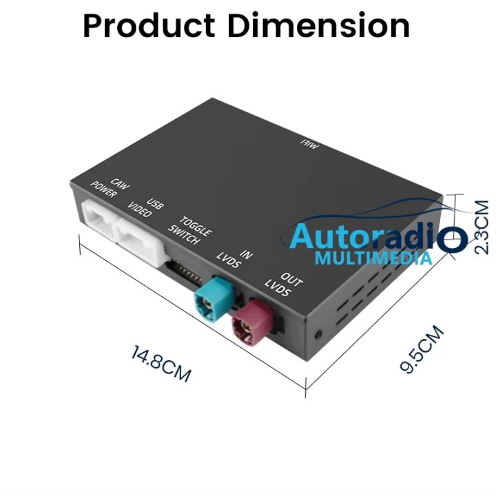 Interface CarPlay & Android Auto Sans Fil pour BMW Système CIC