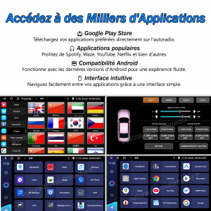 Apple CarPlay & Android Auto pour Mercedes SLK R171