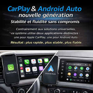 Apple CarPlay & Android Auto pour Mercedes SLK R171