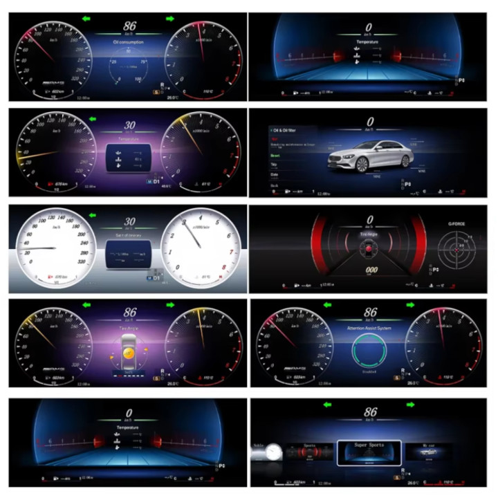 Compteur Digital Mercedes Classe C W204 W205