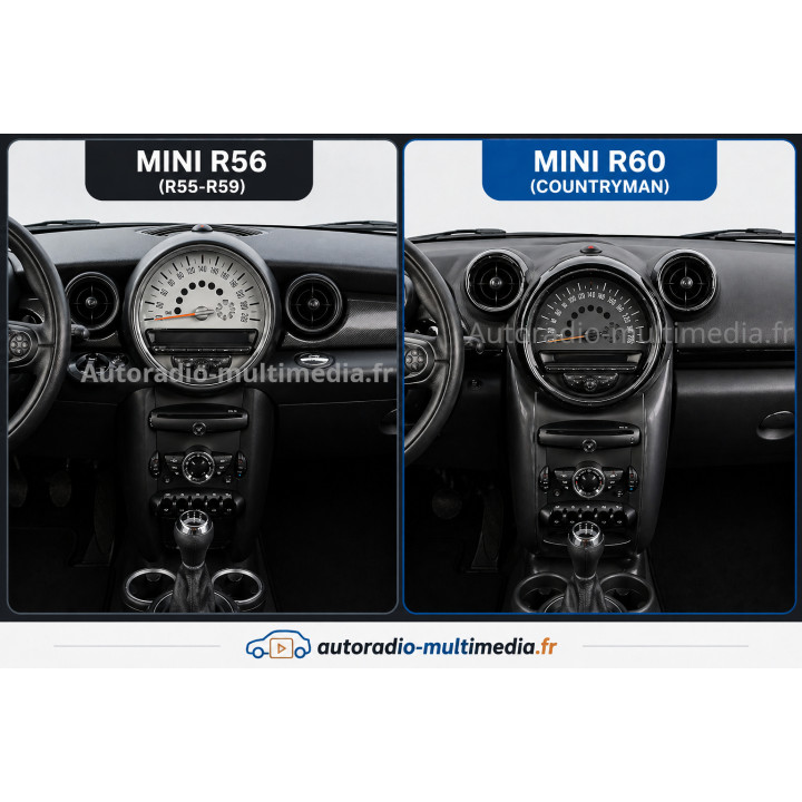 Autoradio Android pour MINI COUNTRYMAN R60, R54, MINI COOPER