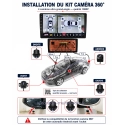 Kit caméra 360° – 4 caméras 1080P