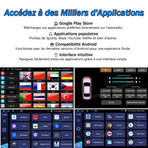 Apple CarPlay & Android Auto pour Mercedes Classe M W164 / Classe GL X164